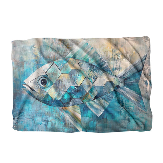 Geometrische Fisch-Eleganz-Decke