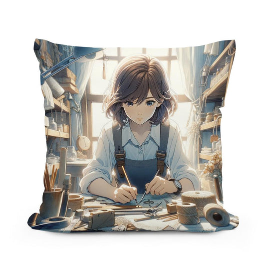 Artisan's Dream Cotton Cushion - Main Image