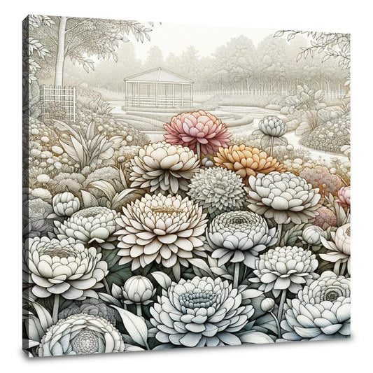 Symphony in Bloom Canva - Main Image