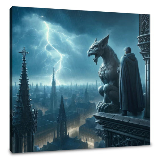 Gargoyle Overlook Canvas - Main Image