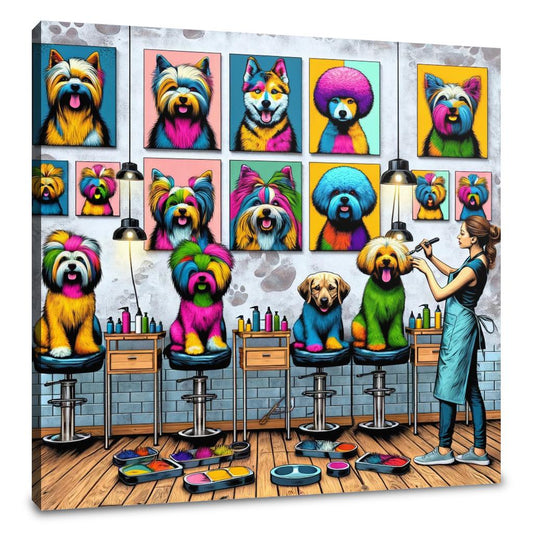 Pop Art Paws Canvas - Main Image