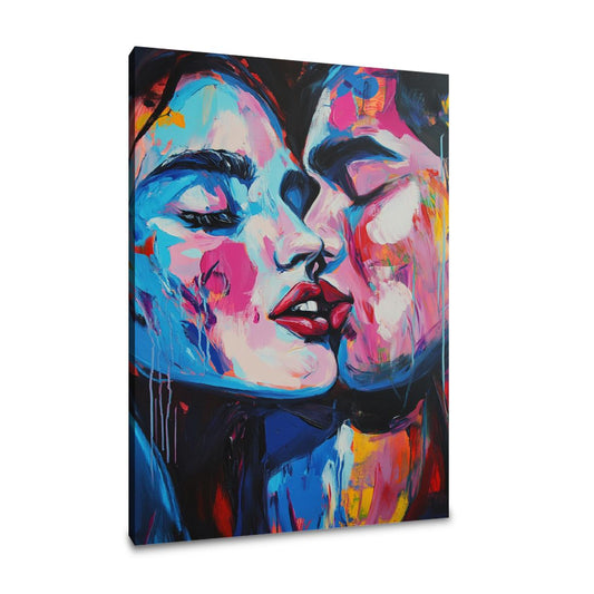 Pixel Kiss Canvas - Main Image