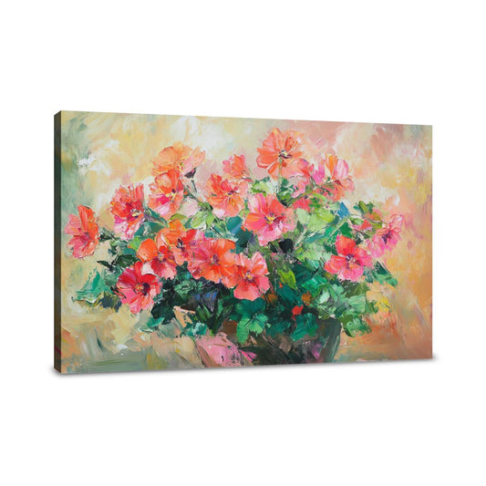 Geranium Reverie Canvas - Main Image