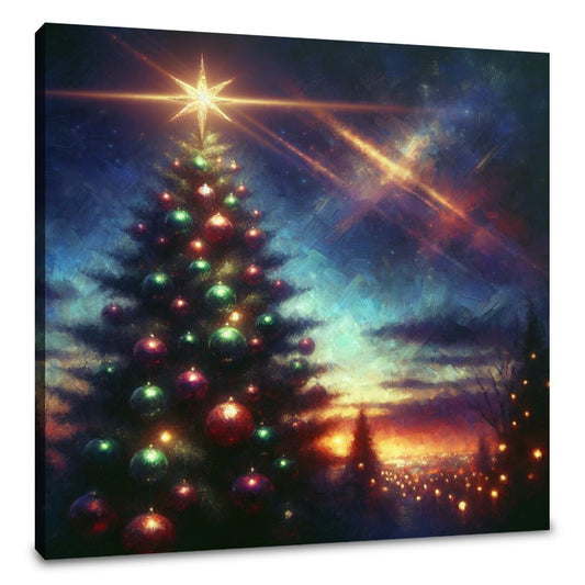 Twilight Christmas Reverie Canvas - Main Image