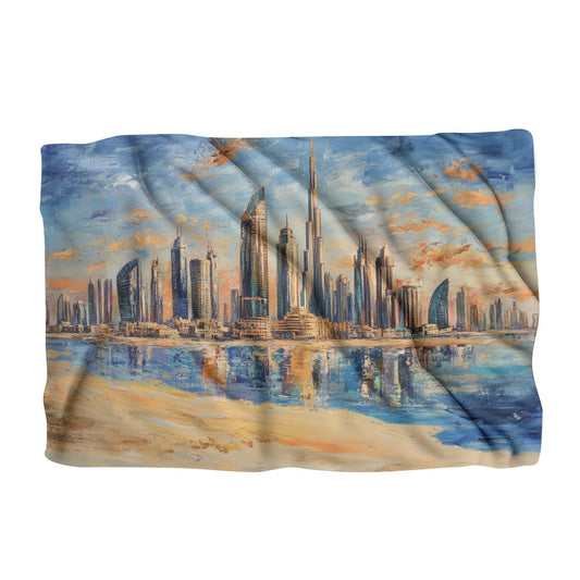 Dubai Skyline Blanket