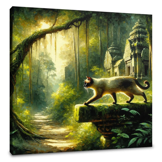 Jungle Temple Sojourn Canvas - Main Image