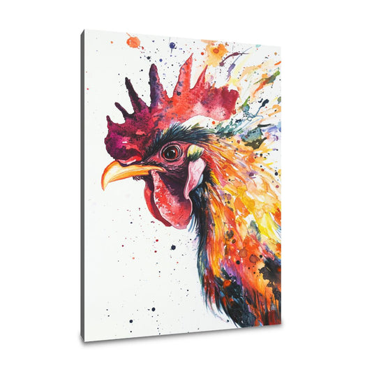 Radiant Rooster Canvas - Main Image