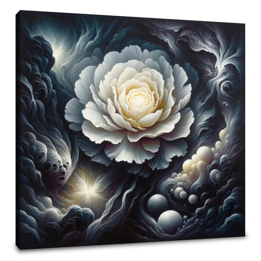 Peony Enigma Canvas - Main Image