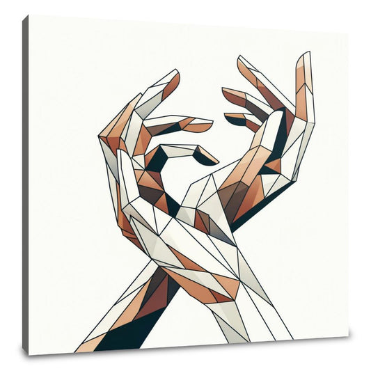Elegant Gestures Canvas - Main Image