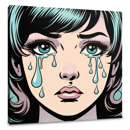 Tearful Pop Canvas - Main Image