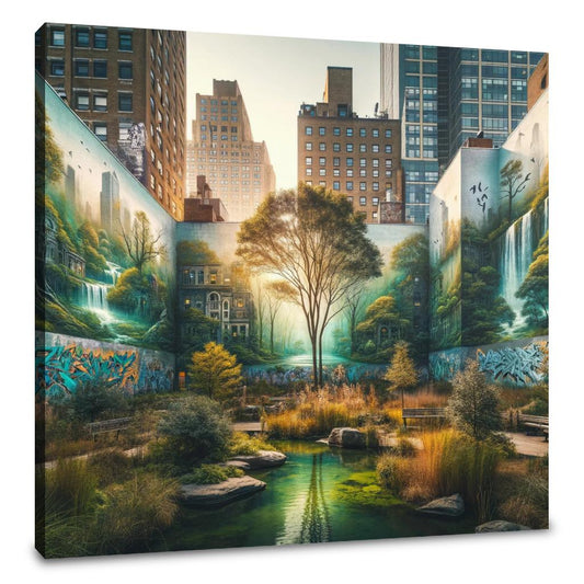 Urban Oasis Canvas - Main Image