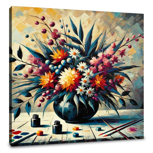 Bold Ikebana Canvas - Main Image