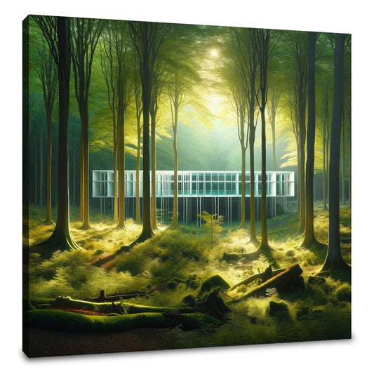Nature's Modern Ballet Canvas - Main Image