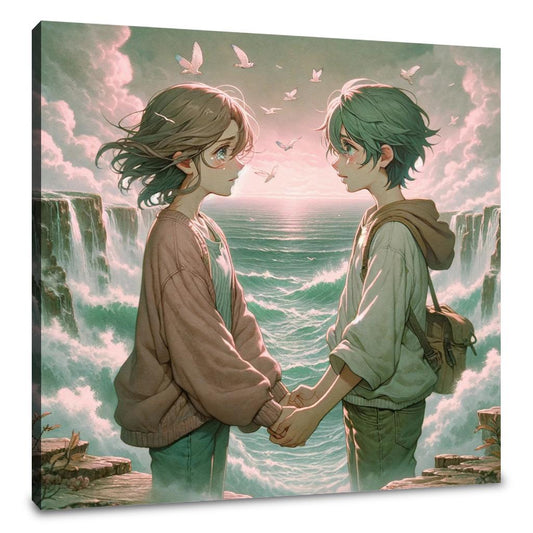 Seaside Farewell Canvas - Main Image