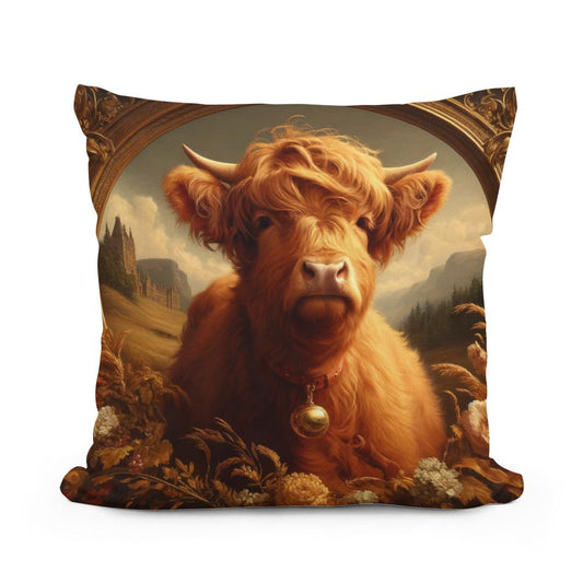 Victorian Highland Grace Cotton Pillow - Main Image