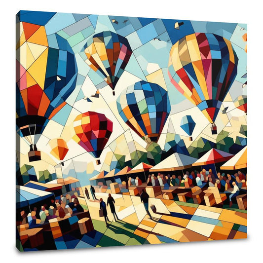 Festival of Shapes Canvas - Main Image