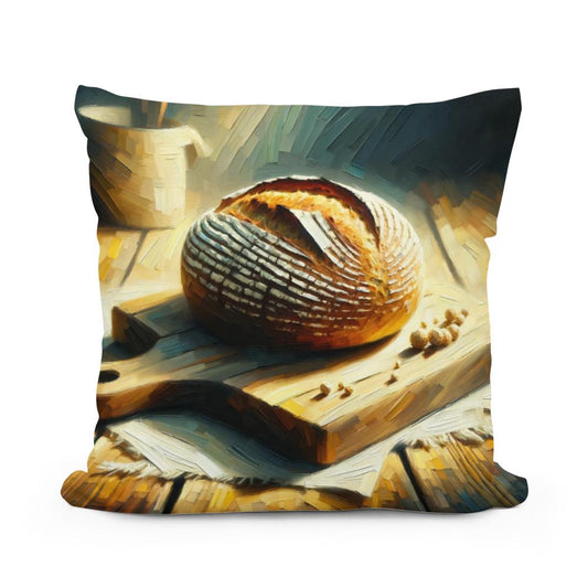 Golden Crust Cotton Cushion - Main Image