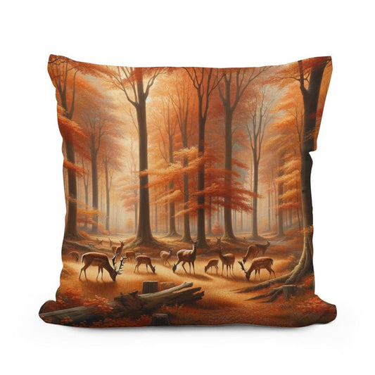 Autumn Whisper Cotton Cushion - Main Image