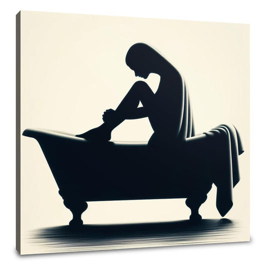 Contemplative Calm Canvas - Main Image