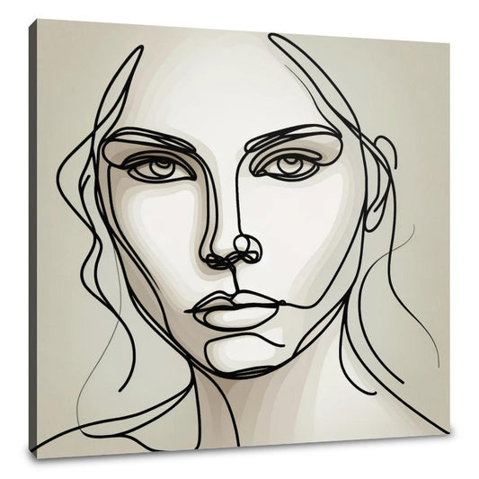 Graceful Contours Canvas - Main Image