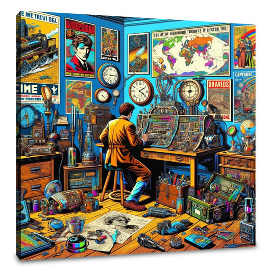 Temporal Tapestry Canvas - Main Image