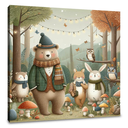 Enchanted Woods Canvas - Main Image