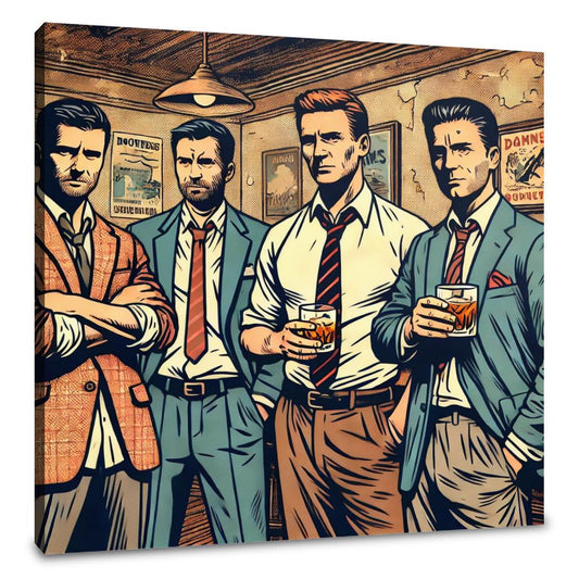 Suits and Whiskey Canvas - Main Image