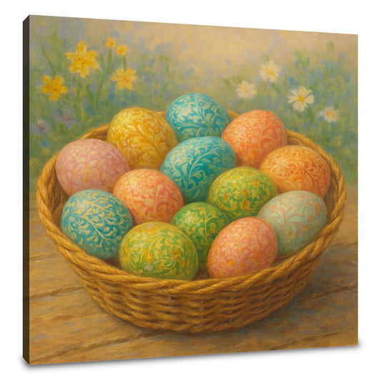 Easter Egg Bounty Canvas - Main Image