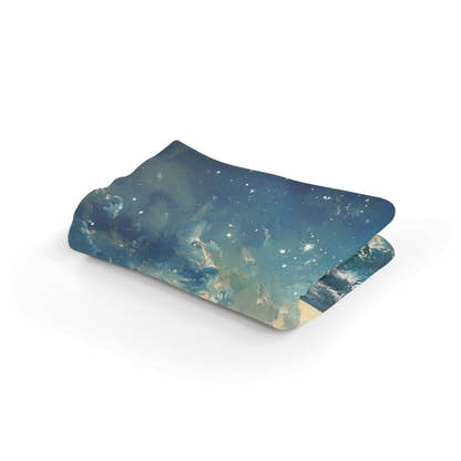Ocean Meets Stars Blanket - Secondary Image 2