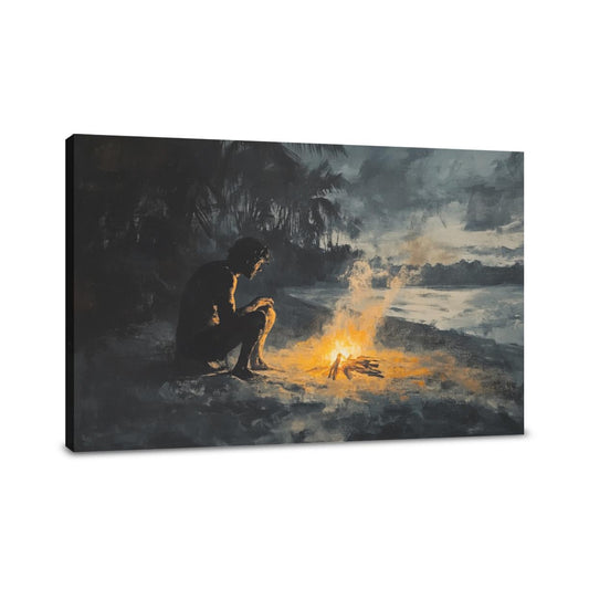 Island Solitude Canvas - Main Image