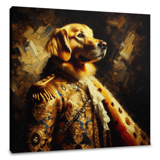 Majestic Monarch Retriever Canvas - Main Image