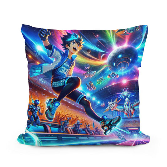 Interstellar Sports Showdown Cotton Cushion - Main Image