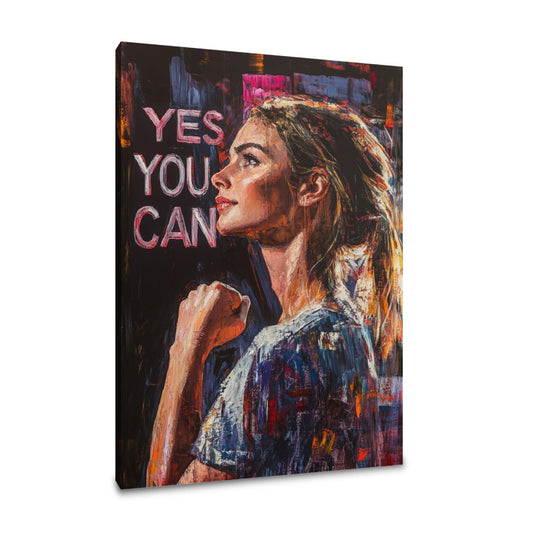 Yes You Can Canvas - Main Image