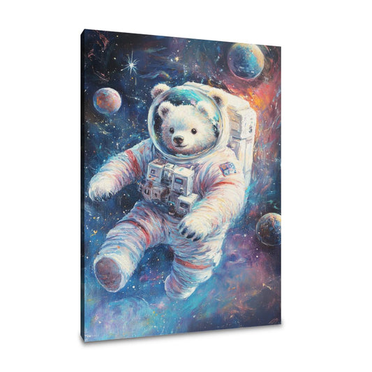 Cosmic Bear Canvas - Main Image