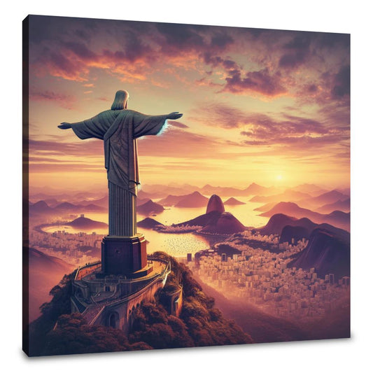 Majestic Redeemer Canvas - Main Image
