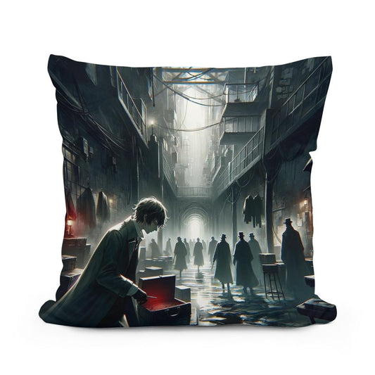 Cryptic Quest Cotton Cushion - Main Image