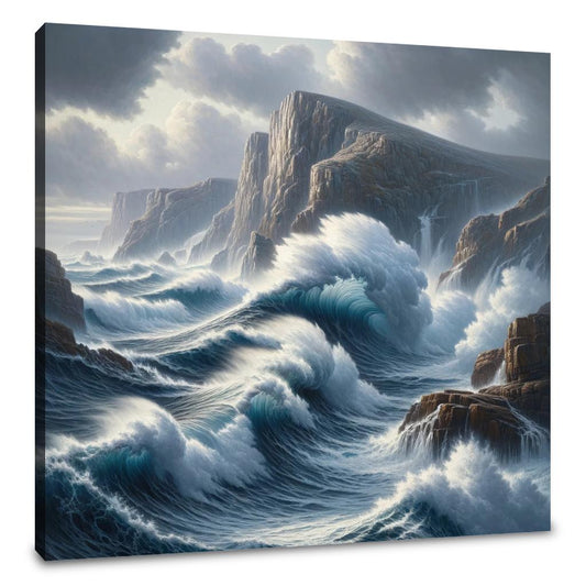 Ocean's Fury Canvas - Main Image