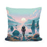 Twilight Tranquillity Cotton Cushion - Main Image