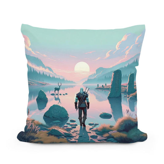 Twilight Tranquillity Cotton Cushion - Main Image