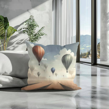 Ascend in Serenity Cotton Cushion - Secondary Image 3