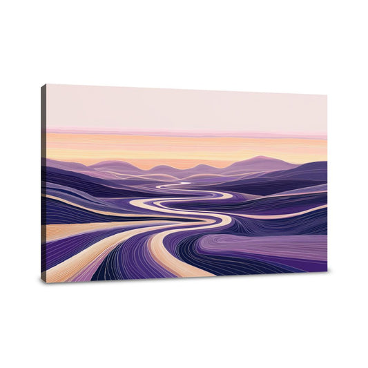 Dusk River Dream Canvas - Main Image