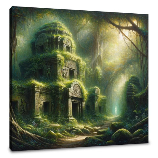 Jungle Ruins Canvas - Main Image