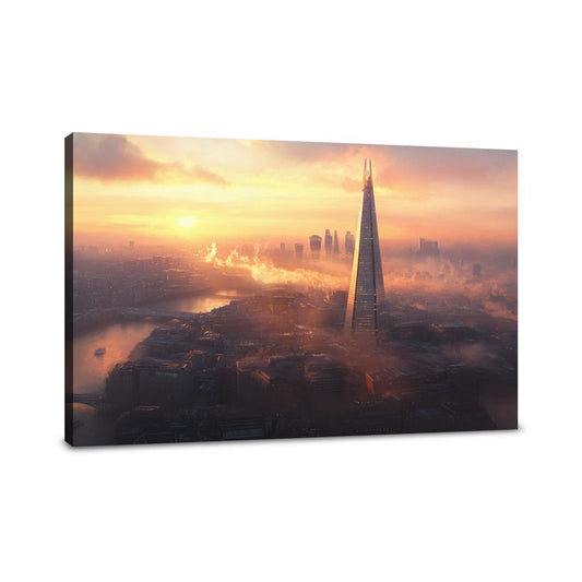 Sunlit Shard Canvas - Main Image