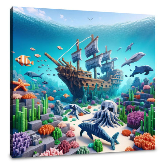 Ocean Depths Canvas - Main Image