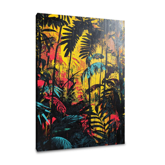 Jungle Graffiti Canvas - Main Image