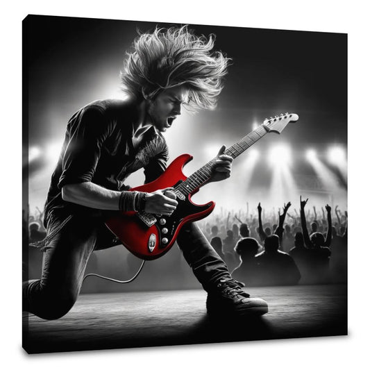 Crimson Riff Canvas - Main Image