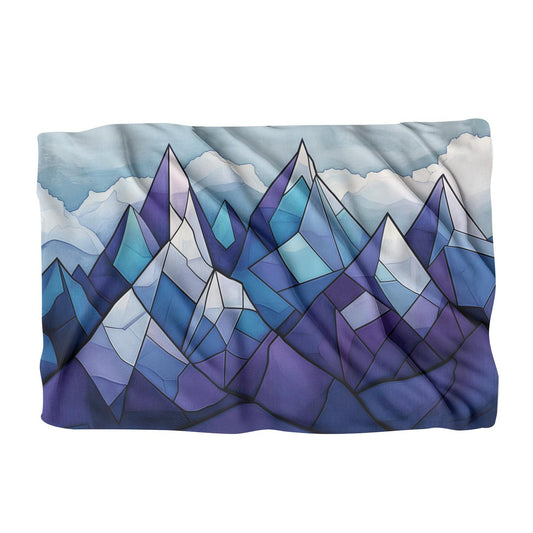 Geometric Peaks Expression Blanket - Main Image