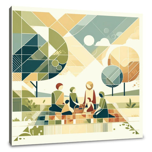 Picnic Harmony Canvas - Main Image