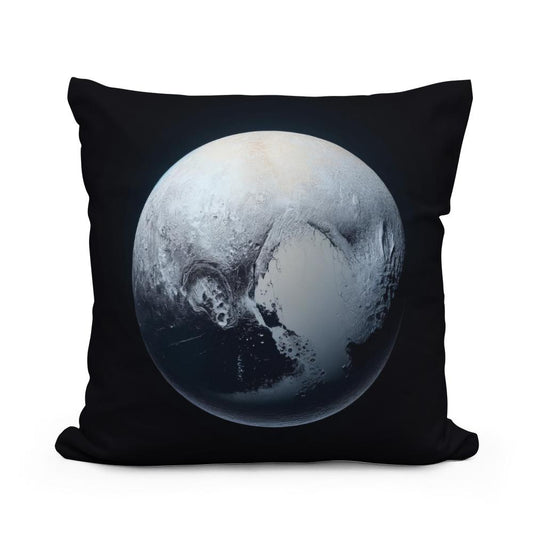 Pluto's Cosmic Isolation Cotton Cushion - Main Image