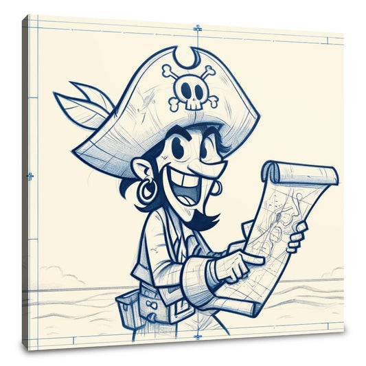Cheeky Pirate Quest Canvas - Main Image